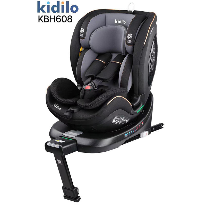 Safety Seat-Car-mounted Baby Car Seat with 360-degree Rotation CE Certified 22-27kg Capacity