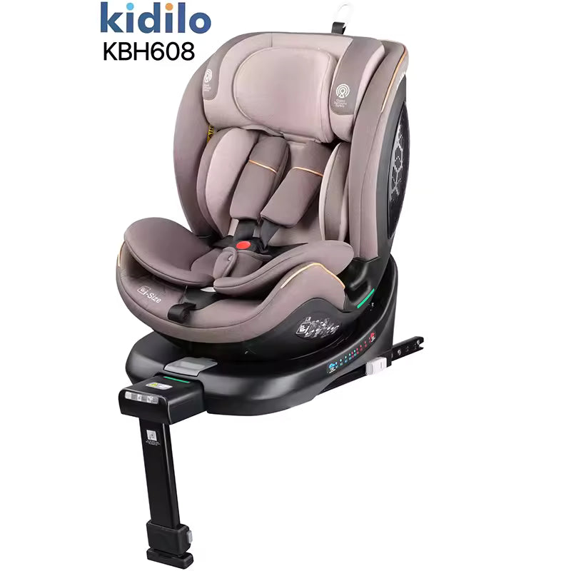 Safety Seat-Car-mounted Baby Car Seat with 360-degree Rotation CE Certified 22-27kg Capacity